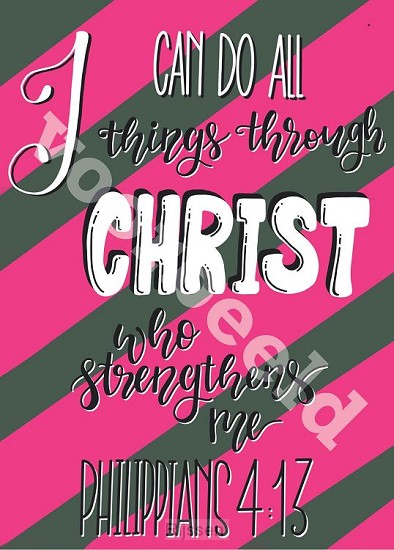 WK Good Seed Cards 8032 | Philipp. 4:13