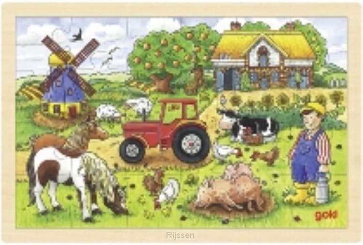 Puzzel De Boerderij van Mr. Miller – 24