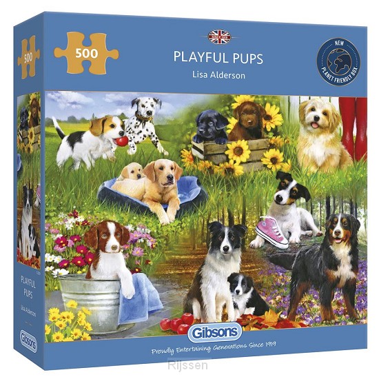 Playful Pups 500 stuks