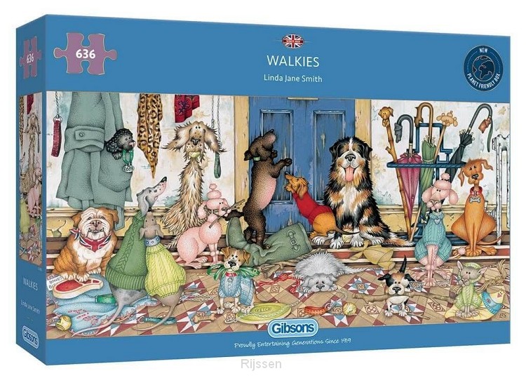 Puzzel Walkies 636 stukjes