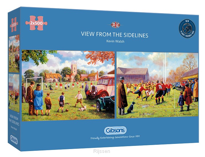 View from the Sidelines (2 x 500 st)