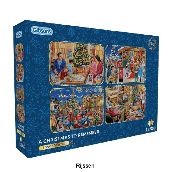A Christmas to remember 4x500 st.