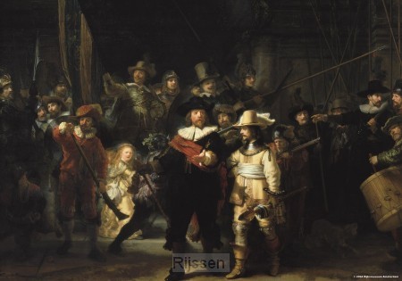 De Nachtwacht Rembrandt van Rijn 1000 st