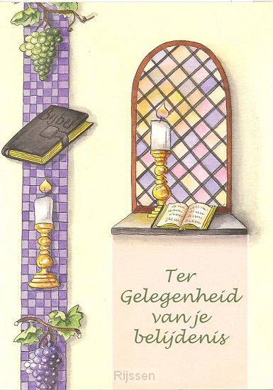 PBK Ter gelegenheid van je belijdenis