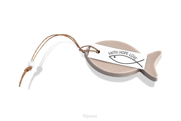 Zeep ichthus, 40g, taupe