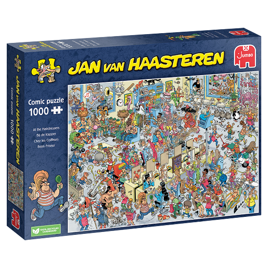 Bij de kapper - Jan van Haasteren 1000st