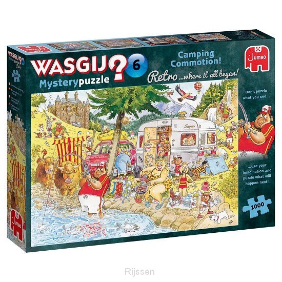 Wasgij Retro Mystery 6 - Onrust op de ca