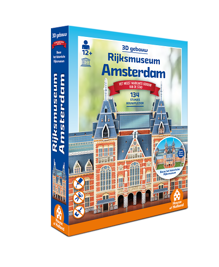 3D Gebouw - Rijksmuseum Amsterdam 136 st