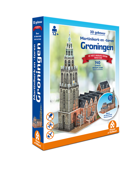 3D Martinikerk Groningen 140 st.