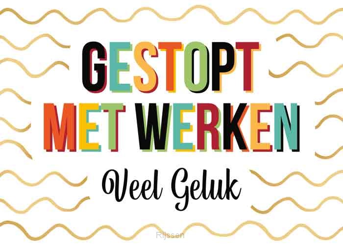 WK Gestopt met werken