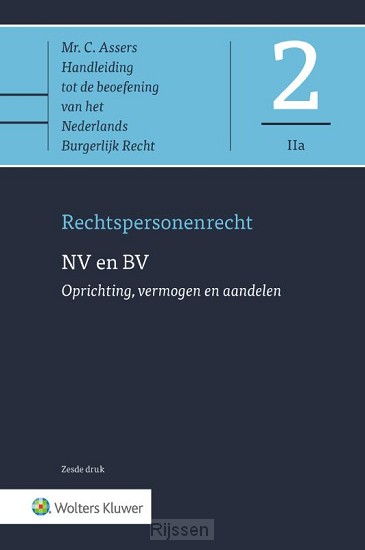 NV en BV - Oprichting, vermogen en aandelen