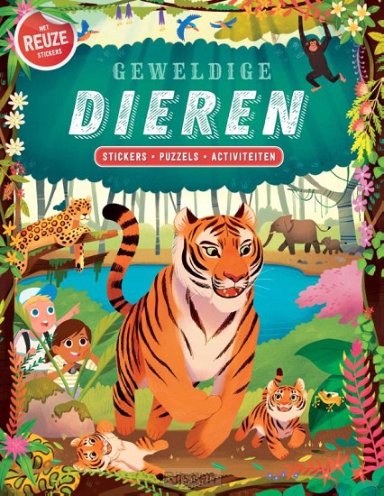 Geweldige dieren stickerboek