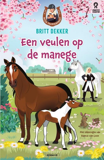 Een veulen op de manege (1)