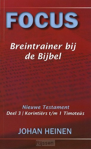 Focus NT 3 Breintrainer bij de Bijbel PO