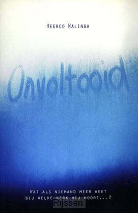 Onvoltooid