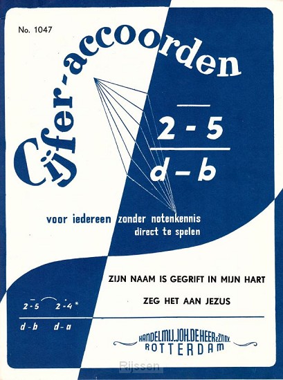 Zijn Naam Is Gegrift In Mijn Hart (Cijfe