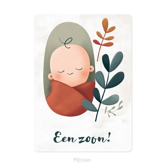Kaart Een zoon