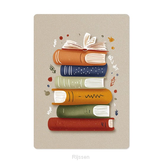 Kaart Boekenstapel