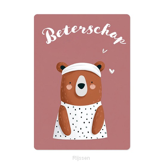 Kaart Ziek beertje