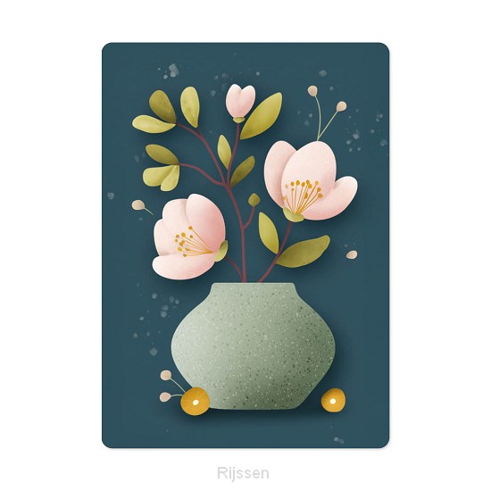 Kaart Bloemenvaas
