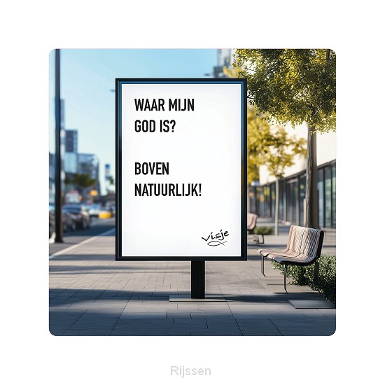 Visje bordje Bovennatuurlijk