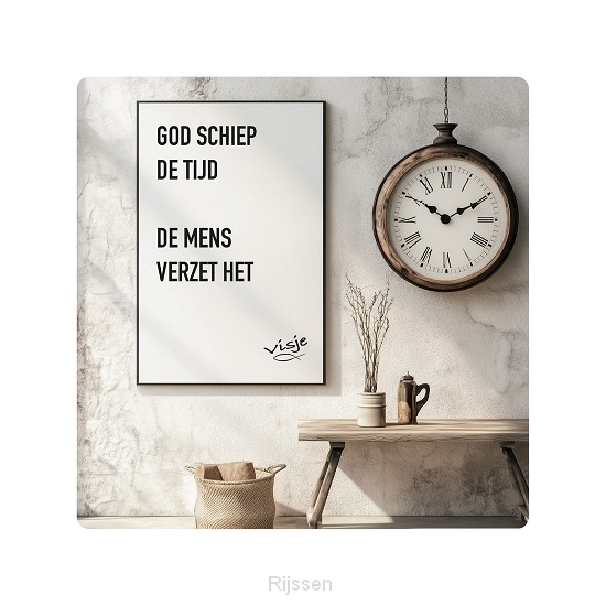 Visje bordje Tijd