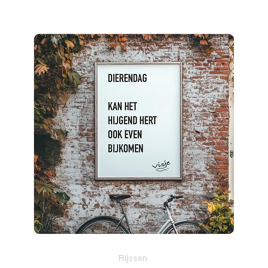 Visje bordje Dierendag