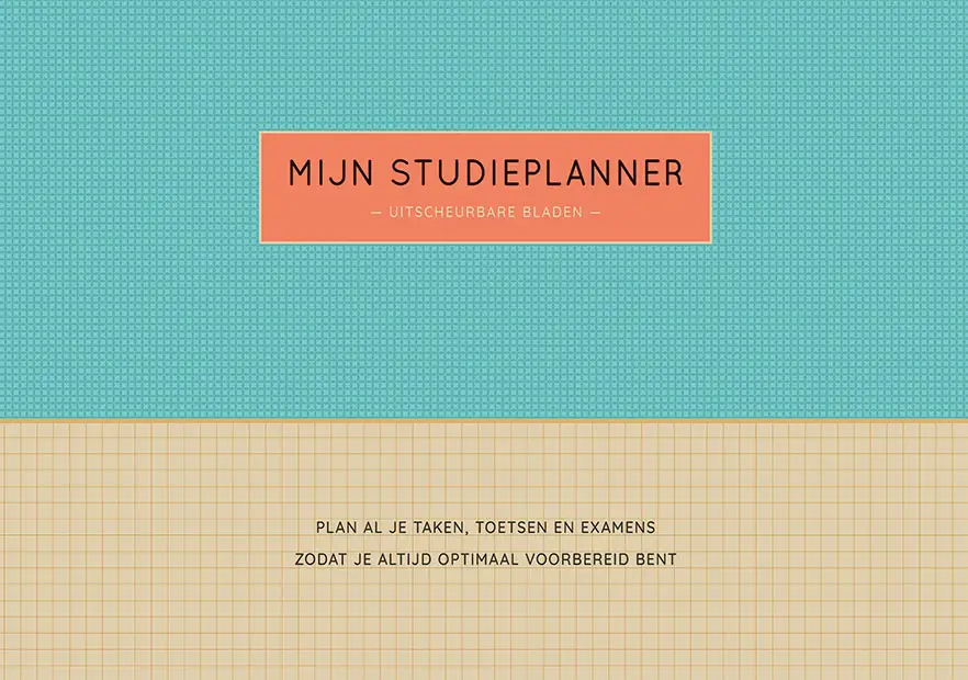 Mijn studieplanner (met uitscheurbare bladen)
