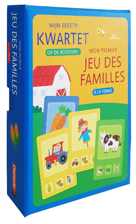 Mijn eerste kwartet - Op de boerderij / Mon premier jeu des familles - A la ferme