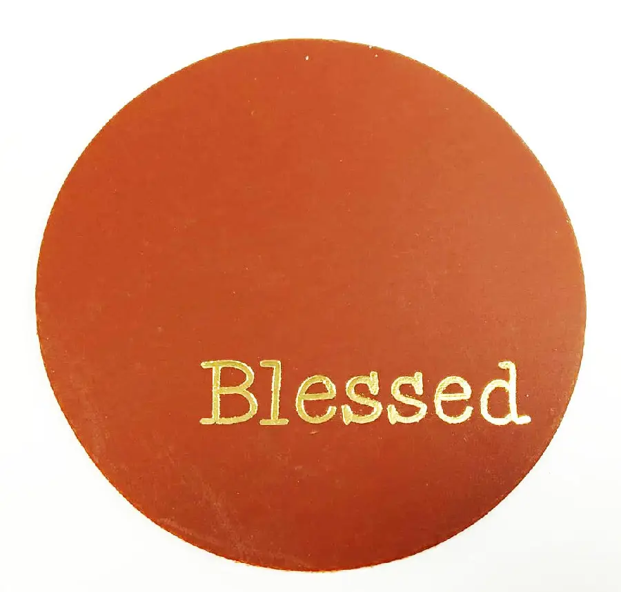 Blessed onderzetter