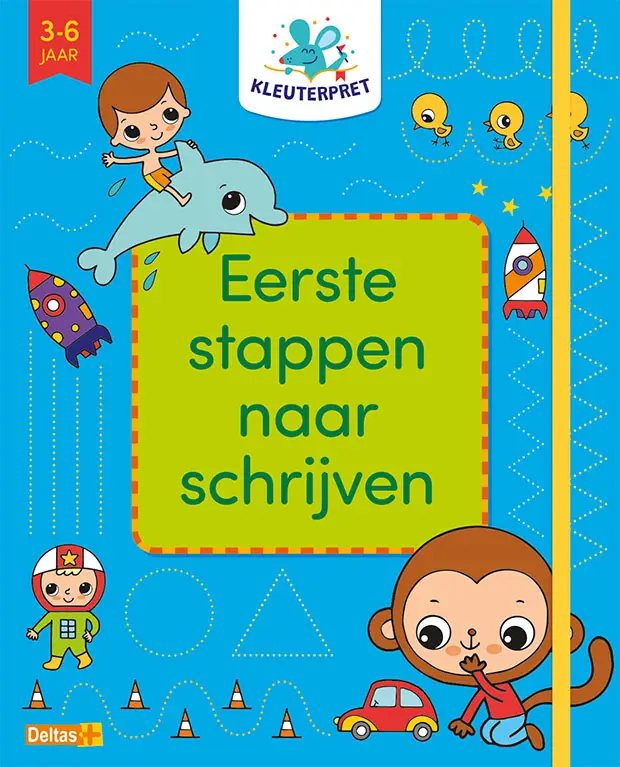 Eerste stappen naar schrijven / 3-6 j.