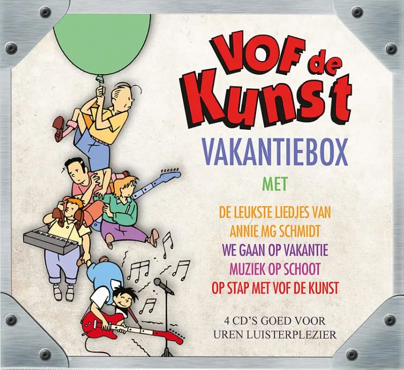 VOF De Kunst*Vakantiebox 4 CD-BOX