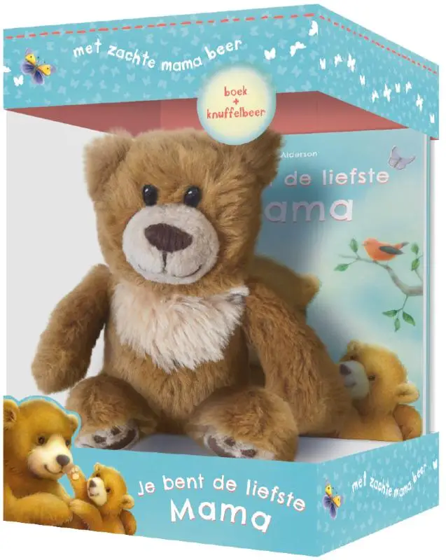 Je bent de liefste mama - boek & knuffelbeer