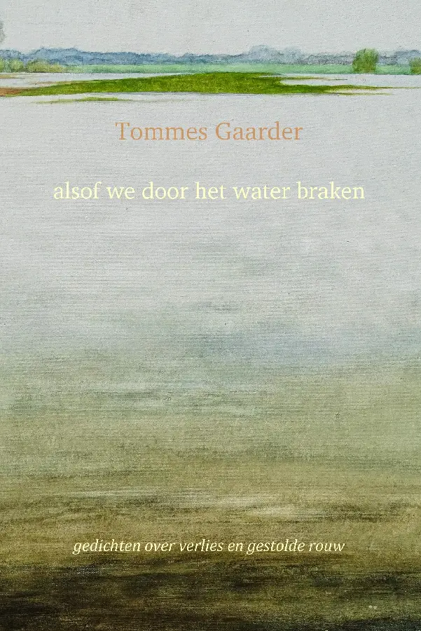 alsof we door het water braken
