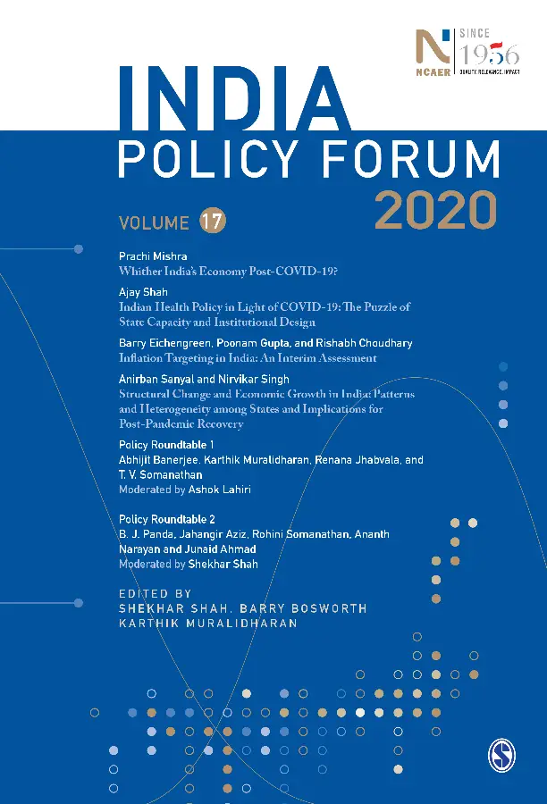 India Policy Forum 2020