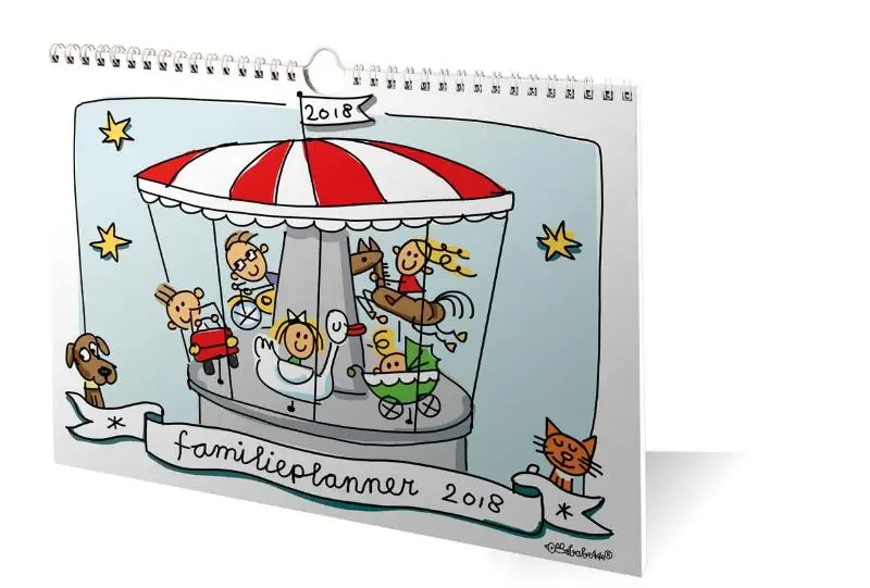 FAMILIEPLANNER 2018 BABETTE / 1X13,95