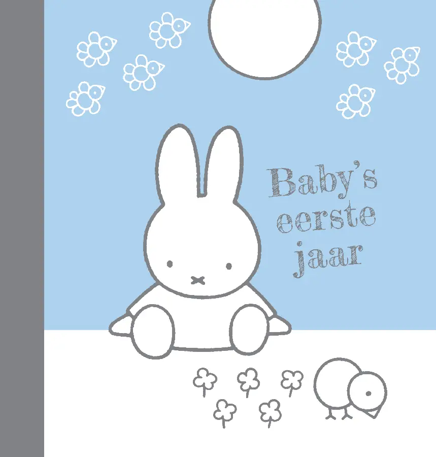 Nijntje Baby's 1e jaar blauw herziene editie