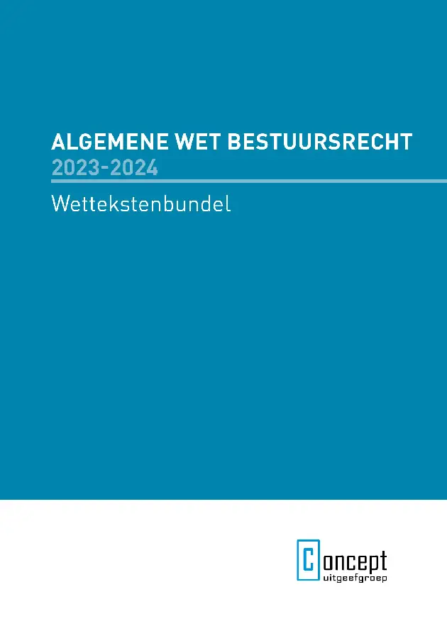 Algemene Wet Bestuursrecht 2023-2024