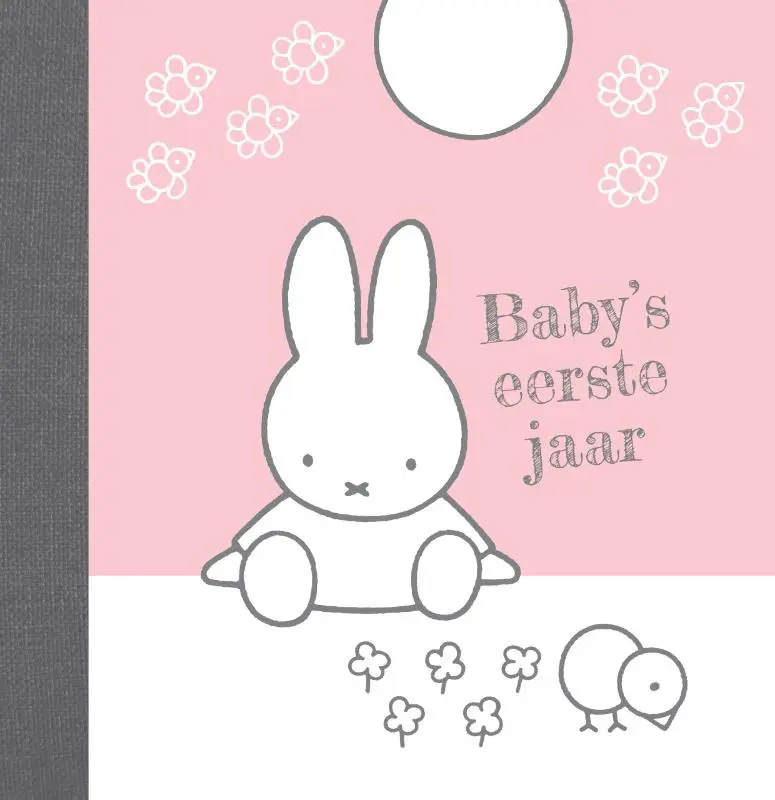 Nijntje Baby's 1e jaar roze herziene editie