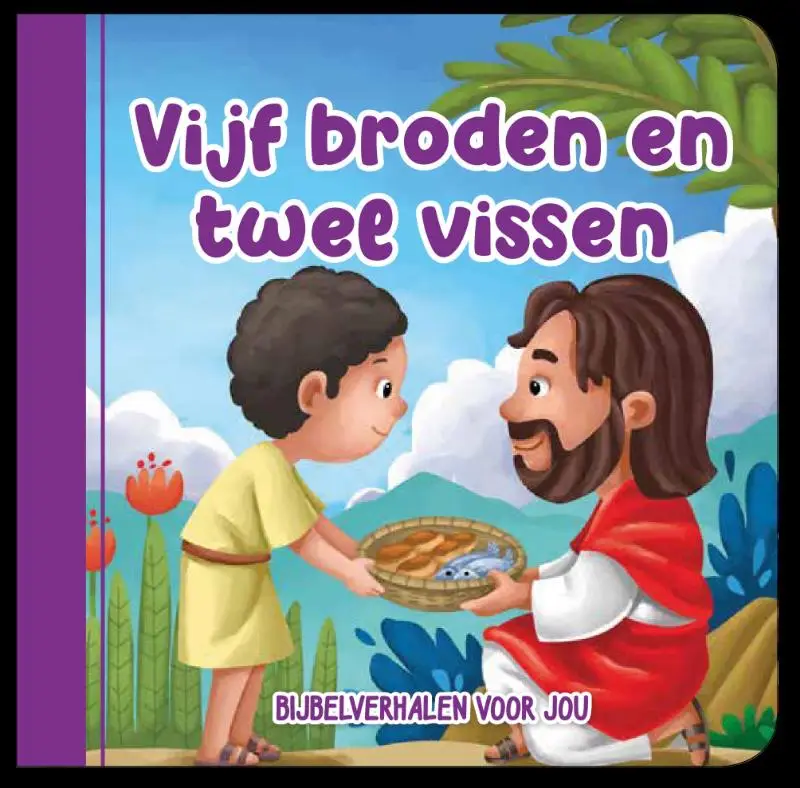 Vijf broden en twee vissen KARTONBOEKJE