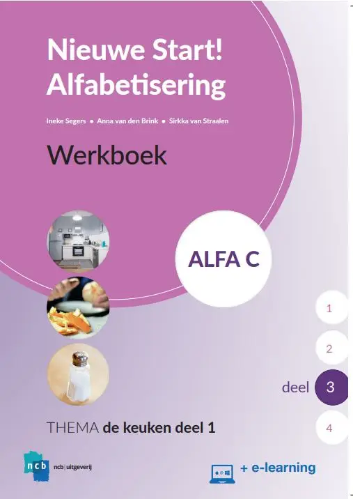 Alfa C Deel 3 + e-learning / Nieuwe Start Alfabetisering / Werkboek