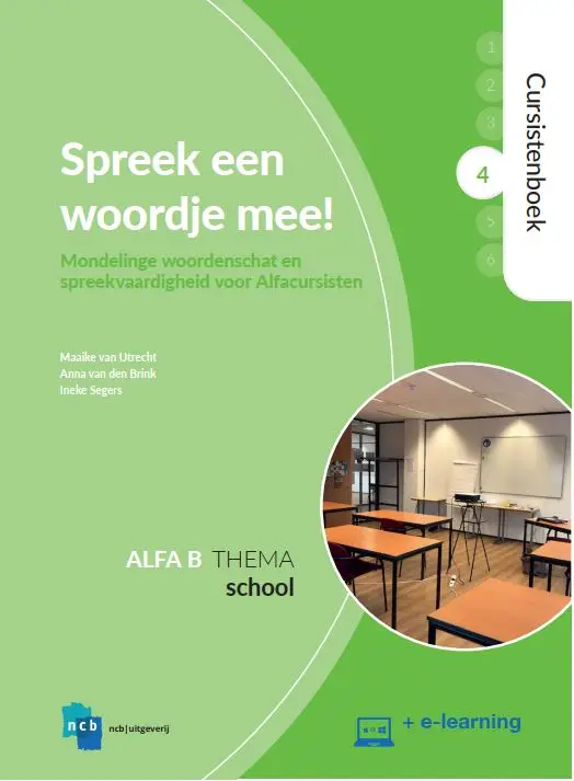 Alfa B. 4: School / Spreek een woordje mee! / Cursistenboek
