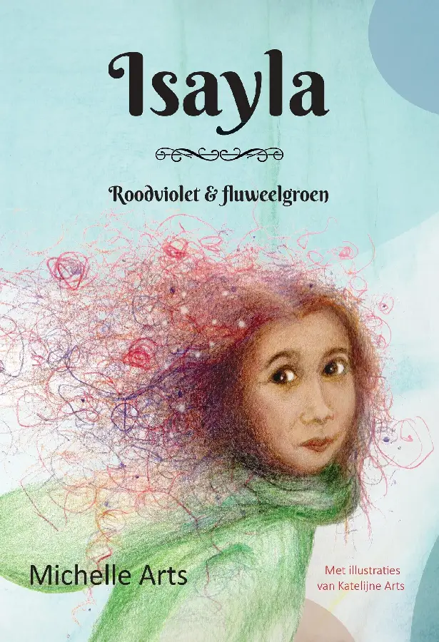 Roodviolet en fluweelgroen