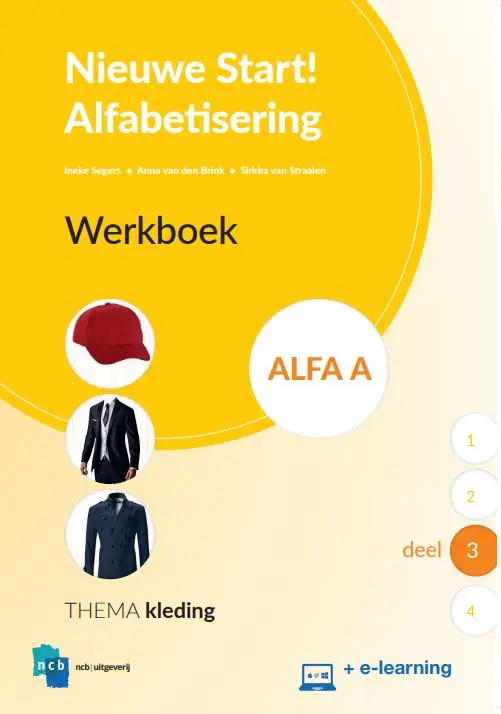 Alfa A Deel 3 / Nieuwe Start Alfabetisering / Werkboek