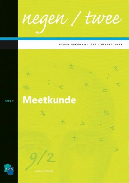 Negen/Twee / 7 Meetkunde