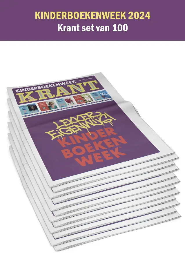 Kinderboekenweekkrant set van 100 Kinderboekenweek 2024
