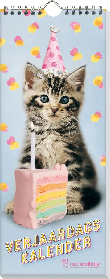 VERJAARDAGSKALENDER R. HALE KITTENS - SET VAN 5 - FSC MIX CREDIT