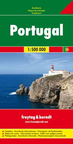 F&B Wegenkaart Portugal