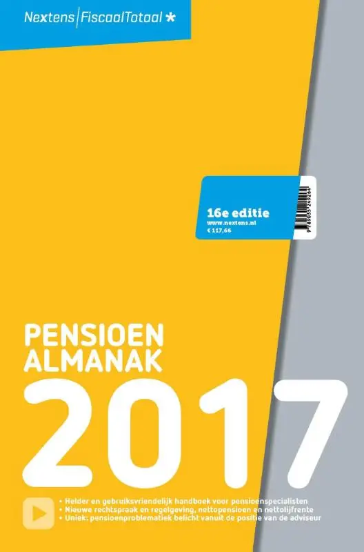 Nextens Pensioen Almanak / 2017