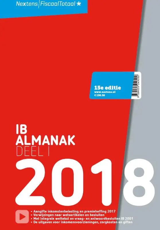 Nextens IB Almanak 2018 / Deel 1
